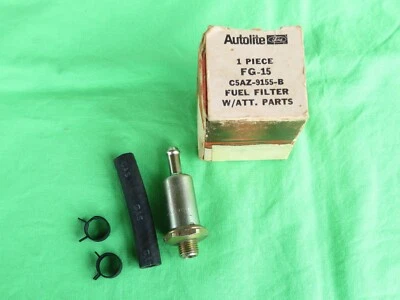 Filtro de combustible Shelby GT350 1967 NOS Ford C5AZ-9155-B Foto 1 de 4