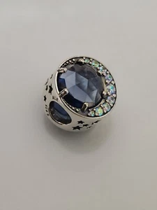 AUTHENTIC PANDORA MOON AND NIGHT SKY CHARM #798524C01 - Picture 1 of 3