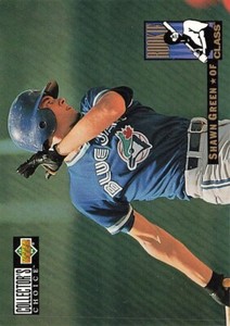 1994 Collector's Choice #9 Shawn Green Toronto Blue Jays