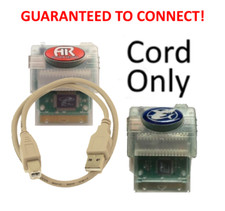 USB Cord Cable for Action Replay, Game Shark GameBoy Advance SP, 1.5' Ft, 18" in