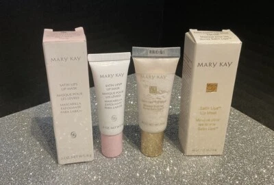 Máscara labial 2-Mary Kay Satin Lips #235100 3 oz nueva en caja Foto 1 de 4
