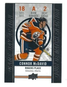 2018-19 Upper Deck Tim Hortons Game Day Action Connor McDavid - Picture 1 of 1