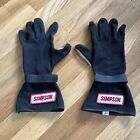 Vintage  simpson Racing Gloves. Size:L