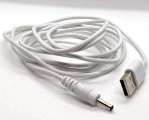 USB to 2.5mm DC 2 Pole Charging Cable 18mm Adapter for Electronic Devices #774 - Picture 1 of 4