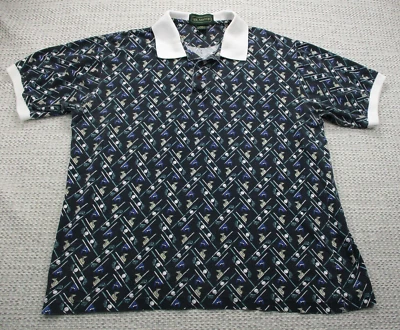 Neil Martin Polo Golf Shirt Mens L Short Sleeve 100% Cotton Casual Short Sleeve - Изображение 1 из 4