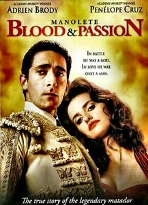 Sangre y Pasión - Manolete - Adrien Brody, Penélope Cruz, DVD Nuevo - Imagen 1 de 2