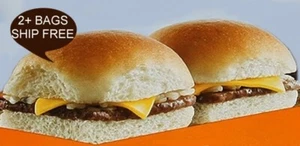 CHEESEBURGER SLIDERS FREEZE DRIED 2 COUNT - BUY 2 BAGS GET FREE SHIPPING! - Picture 1 of 2