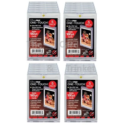 20 Ultra PRO One-Touch 180pt Magnetic Card Protector Display Holder UV - Image 1 of 4