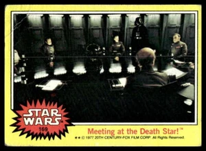 1977 Topps Star Wars #169 Meeting at the Death Star!   Low Grade Crease - Picture 1 of 2