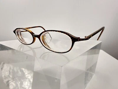Valentino Brown Tortoise Oval Frames Made Italy 5291-04L (47-16-125) C7-14 - Image 1 of 4