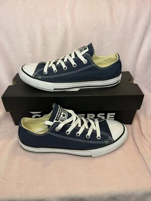 Zapatillas Converse CTAS OX Azul Marino para Niño - Talla 3 Usadas Foto 1 de 4