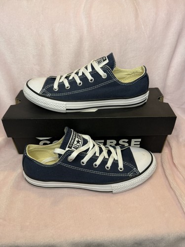 Sneakers Converse CTAS OX blu navy da ragazzo taglia 3 usate
