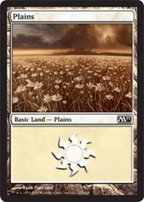 Plains (233) - Foil ~ Heavily Played Magic 2011 M11 MTG Magic UltimateMTG Land C