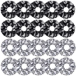 20 Pcs Sport Hair Scrunchies Sports Scrunchy Hair Ties Elastic Silk Satin Scr... - Picture 1 of 7
