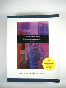Intermediate Accounting Sixth Edition International Edition Spiceland Sepe PPB - Picture 1 of 6