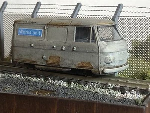 OO9 Commer Van railcar kit - suitable for a trimmed KATO 109 chassis - 009 - Picture 1 of 13