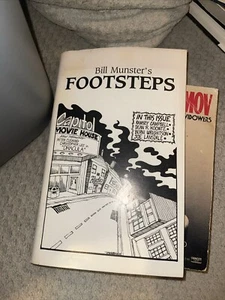 FOOTSTEPS #6 - 1985 fanzine - Berni Wrightson and Dean Koontz interviews. - Picture 1 of 7