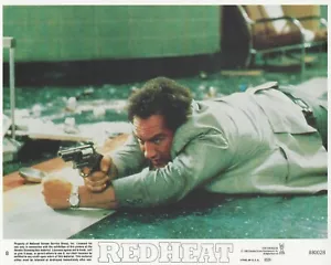 Red Heat Original 8x10 Lobby Karte Poster Foto 1988 #8 Schwarzenegger Belushi - Bild 1 von 1
