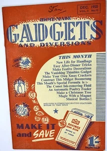 Home Made Gadgets & Diversions December 1950 (B3) - Imagen 1 de 6