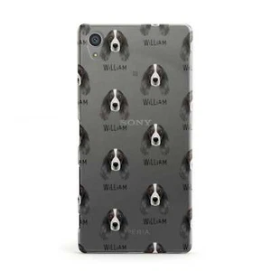 Springer Spaniel Icon with Name Sony Case for Sony Phones - Picture 1 of 41