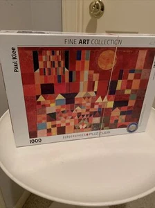 Eurographics Puzzles Fine Arts Collection Castle and Sun by Paul Klee 1000 pc. - Picture 1 of 9