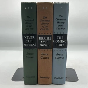 The Centennial History of the Civil War: 3 Volume Set 1961 1963 1965 - Picture 1 of 14