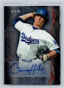 2014  Bowman Sterling Prospect Autographs #BSPA-GH Grant Holmes Dodgers A71