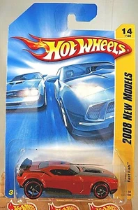 2008 Hot Wheels #14 New Models 14/40 FAST FISH Burnt Orange Variant wBlack OH5Sp - Picture 1 of 5
