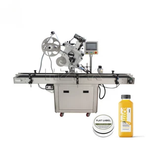 Automatic Flat Labeling Machine Box Surface Cover Top Sticker Label Applicator - Picture 1 of 9
