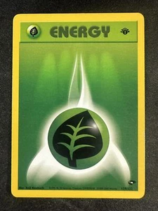 Pokemon TCG 129/132 Hierba Energía Gimnasio Desafío 1ª Edición LP - Imagen 1 de 2