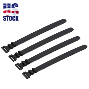 For Honda Suzuki Yamaha Kawasaki Motorcycle Wire Harness Cable Zip Ties 4pcs US - Picture 1 of 7