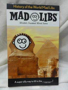 Mad Libs ~ History of the World ~ World's Greatest Word Game ~ Stocking Stuffer - Imagen 1 de 7