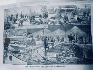 1890 1918 Croce Rosso Bless Trasporto Peniche Salute 23 Giornali Antichi - Picture 1 of 23
