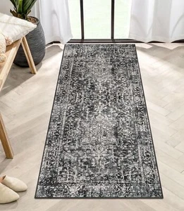 Vintage Kitchen Rug2x5 Rug Runner Washable Hallway Runner Rug Traditional Med... - Picture 1 of 8
