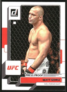 2023 Donruss UFC Press Proof Silver #123 Matt Serra