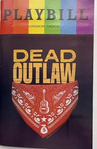 Dead Outlaw Broadway Playbill Jun 2025 - David Yazbek Itamar Mose - Picture 1 of 3