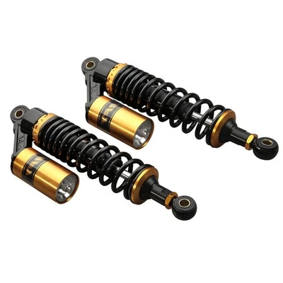 Universal Adjustable 320mm Air Shock Absorbers Fit Honda Yamaha ATV 2pcs Bikes - Изображение 1 из 4