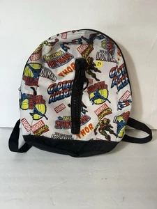 Marvel Comics Mini Backpack Superheros SpiderMan Iron Man Thor Captain America - Picture 1 of 6