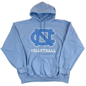 UNC North Carolina Tarheels Volleyball Hoodie Adult Large - Picture 1 of 15