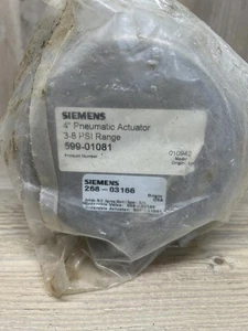 Siemens Pneumatic Actuator and Valve Assembly - 4" 3-8 PSI Range - Bild 1 von 5