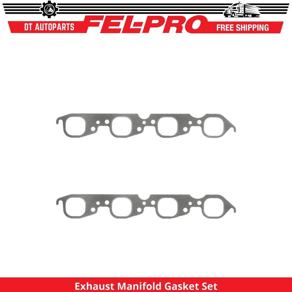 Juego de juntas de colector de escape Fel-Pro 1992 1993 para GMC C3500HD 1991-1995 7,4 L V8 Foto 1 de 1