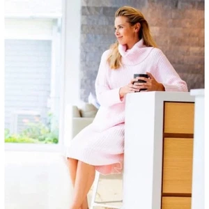 Softies ultraweicher Marshmallow lässiger Rollkragen Liege Chenille Pullover S/M - Bild 1 von 15