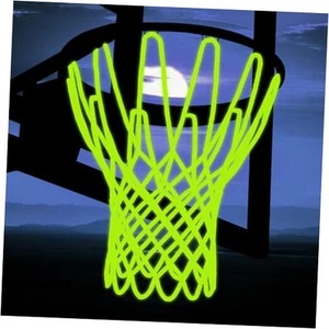 Glow Basketball Net, Nightlight Basketball Net Luminous Outdoor Portable Sun  - Picture 1 of 8