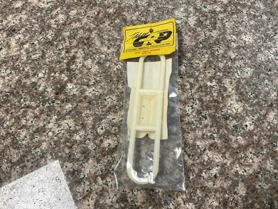 CRP 3032 Team Vintage 1/10 RC White Rear Bumper Associated RC10 RC-10 World's CE - Image 1 of 3