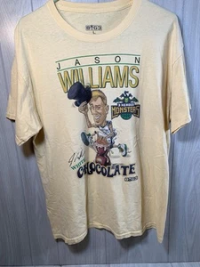 Jason Williams White Chocolate T-Shirt Herren Large 3 HEADED MONSTERS B G3 gelb - Bild 1 von 11