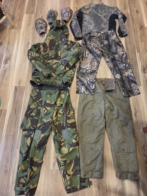 Camo Hunting LOT. pants Jackets Fleece Base Layers Mens Camo - Image 1 of 3