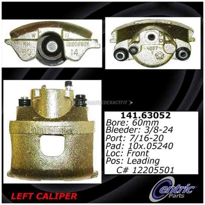 Pinza de freno delantera izquierda centrada para Chrysler Imperial y Dodge Caravan TCP Foto 1 de 2