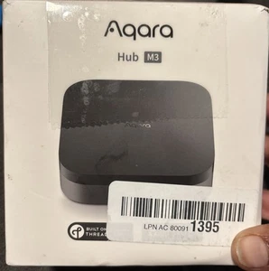 Aqara Smart Hub M3 Bluetooth Zigbee for Home Automation, Matter Controller Black - Afbeelding 1 van 6