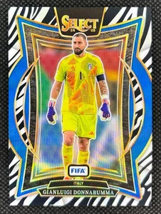 2024-25 Panini Select FIFA Gianluigi Donnarumma Zebra Prizm SP SSP #81 - Picture 1 of 2