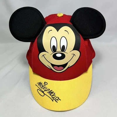 Disney Parks Mickey Mouse Hat Cap w/ Ears - Sz Toddler/Youth - Image 1 of 4